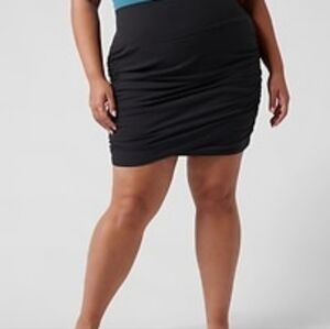 ATHLETA TRANSCEND SKORT1X | Black